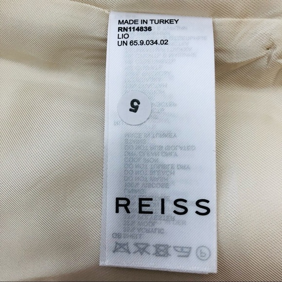 NWT REISS Oversized Boxy Lio Shirt Jacket Shacket in Cream Size 14 US / 18 UK - Picture 11 of 14